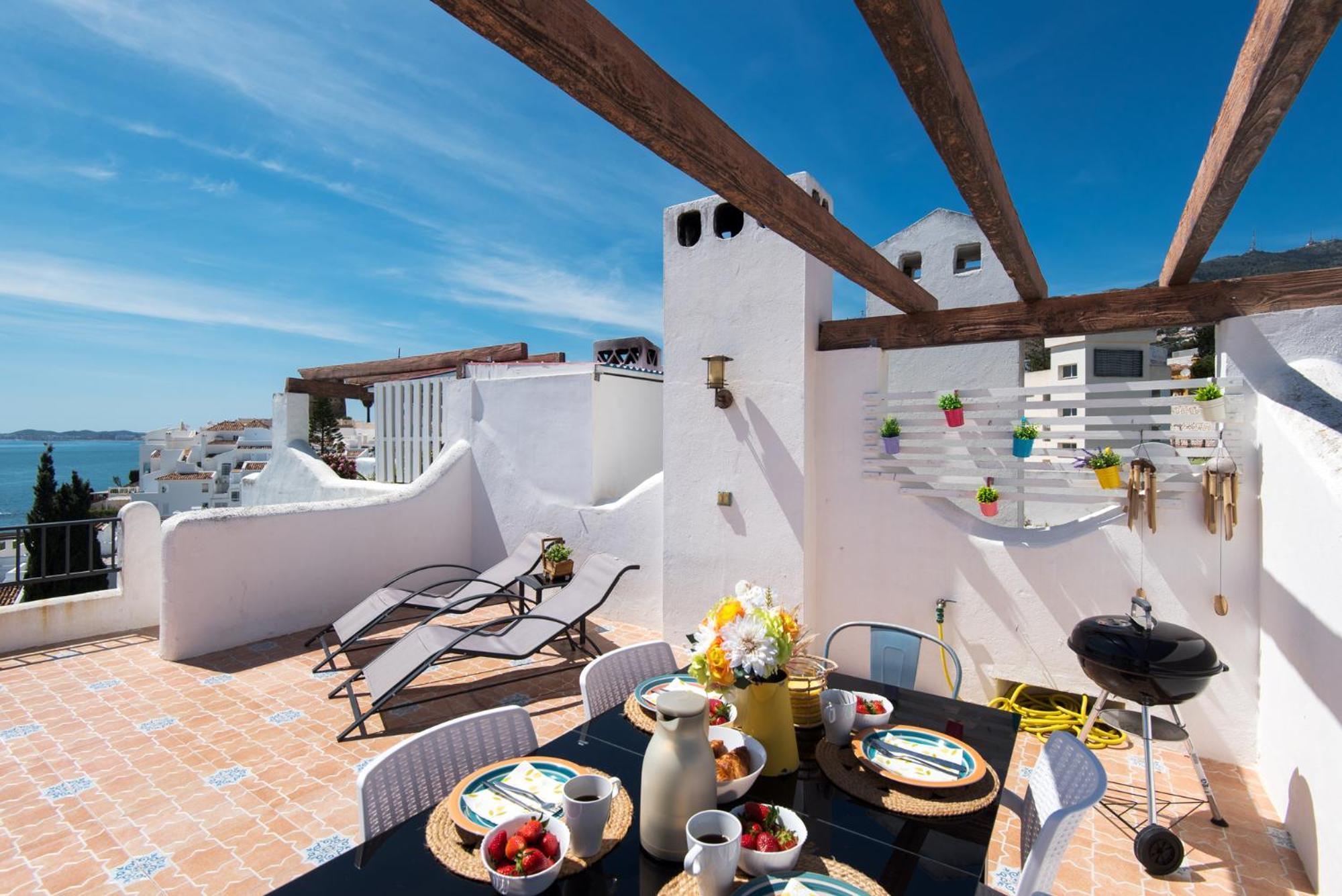 Coral Island Mediterranean Duplex Penthouse เบนัลมาเดนา ภายนอก รูปภาพ
